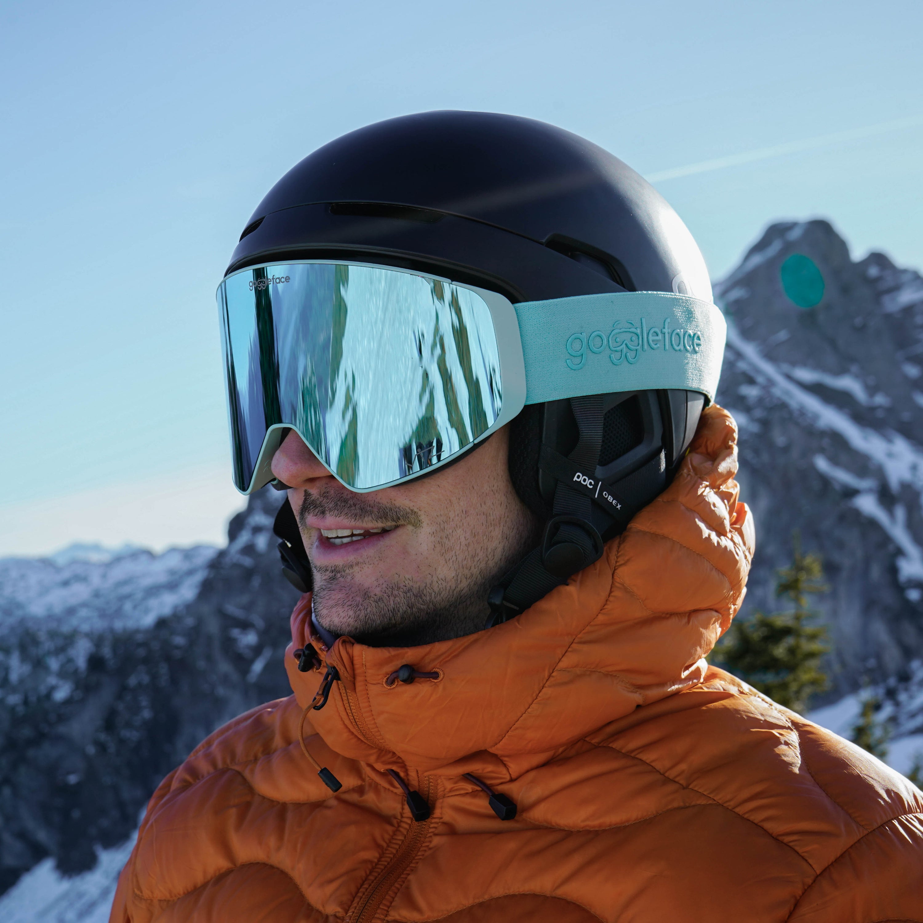 Straight-Line Pro – Skibrille mit Linsenwechselsystem & Breitem Sichtfeld